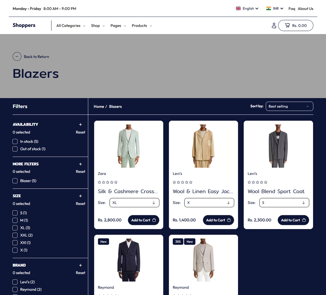 Shoppers Shopify Theme - WorkDo