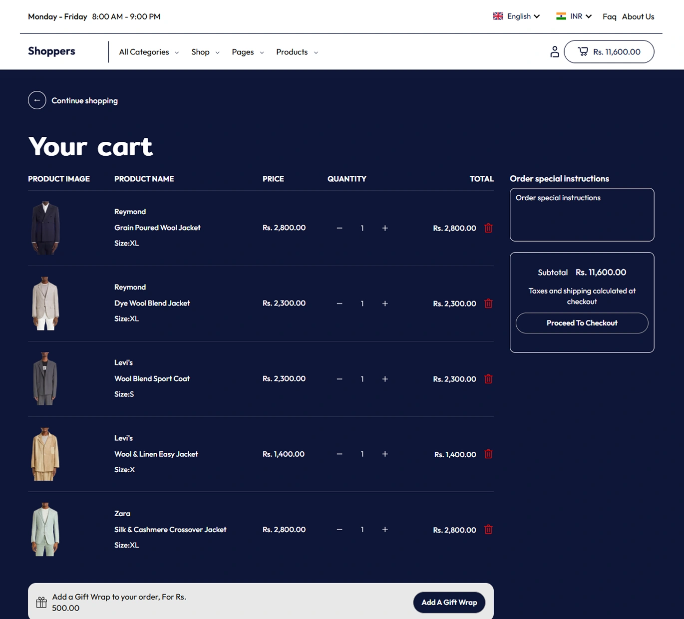 Shoppers Shopify Theme - WorkDo