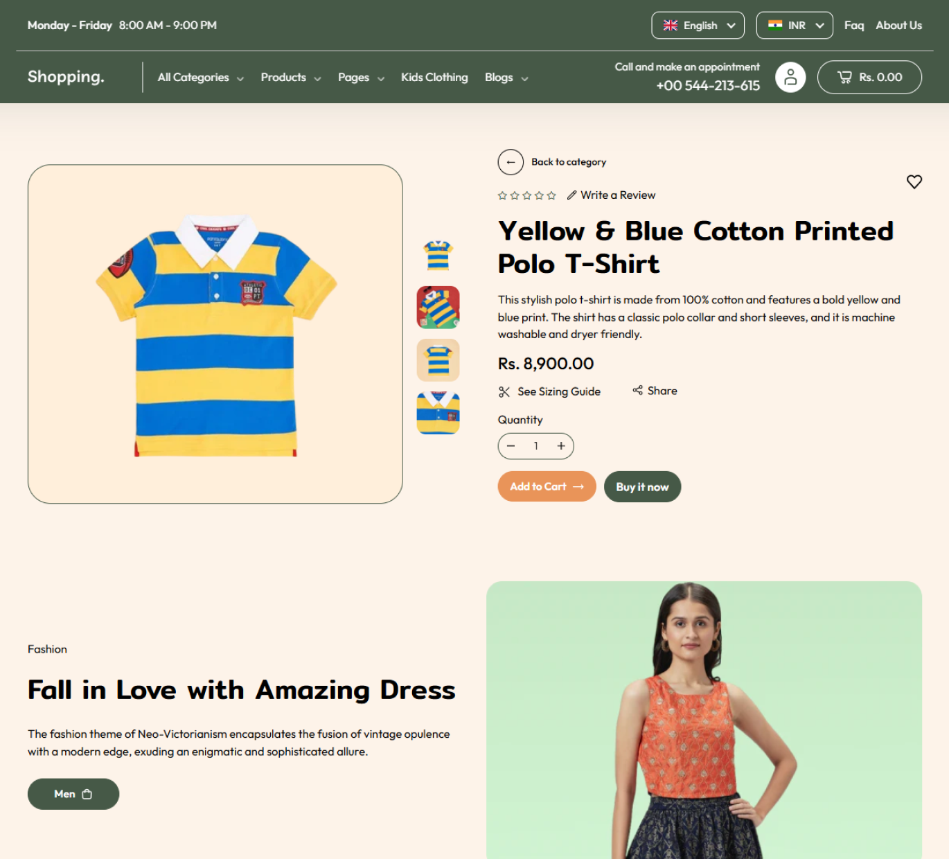 Shopping Shopify Theme - WorkDo
