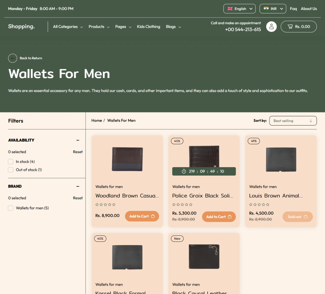 Shopping Shopify Theme - WorkDo