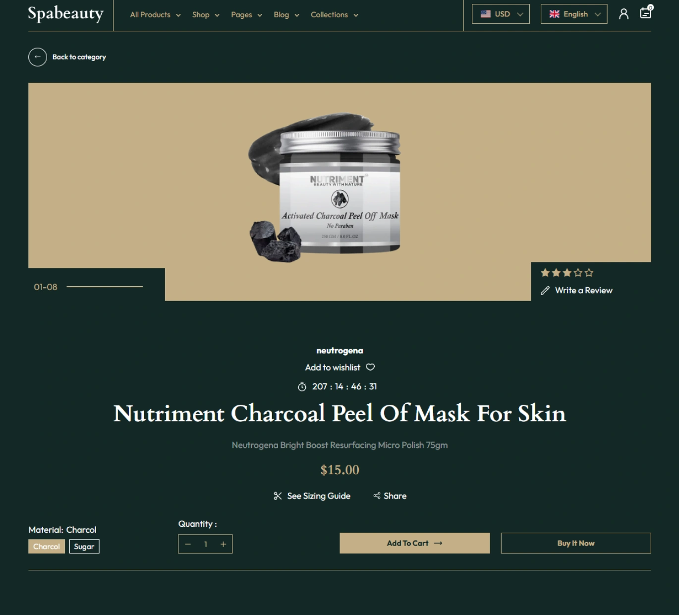 Spa & Beauty Shopify Theme - WorkDo