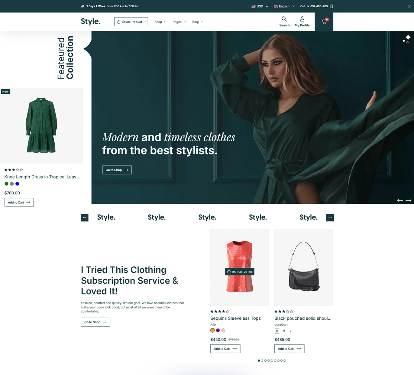Style Shopify Theme - WorkDo