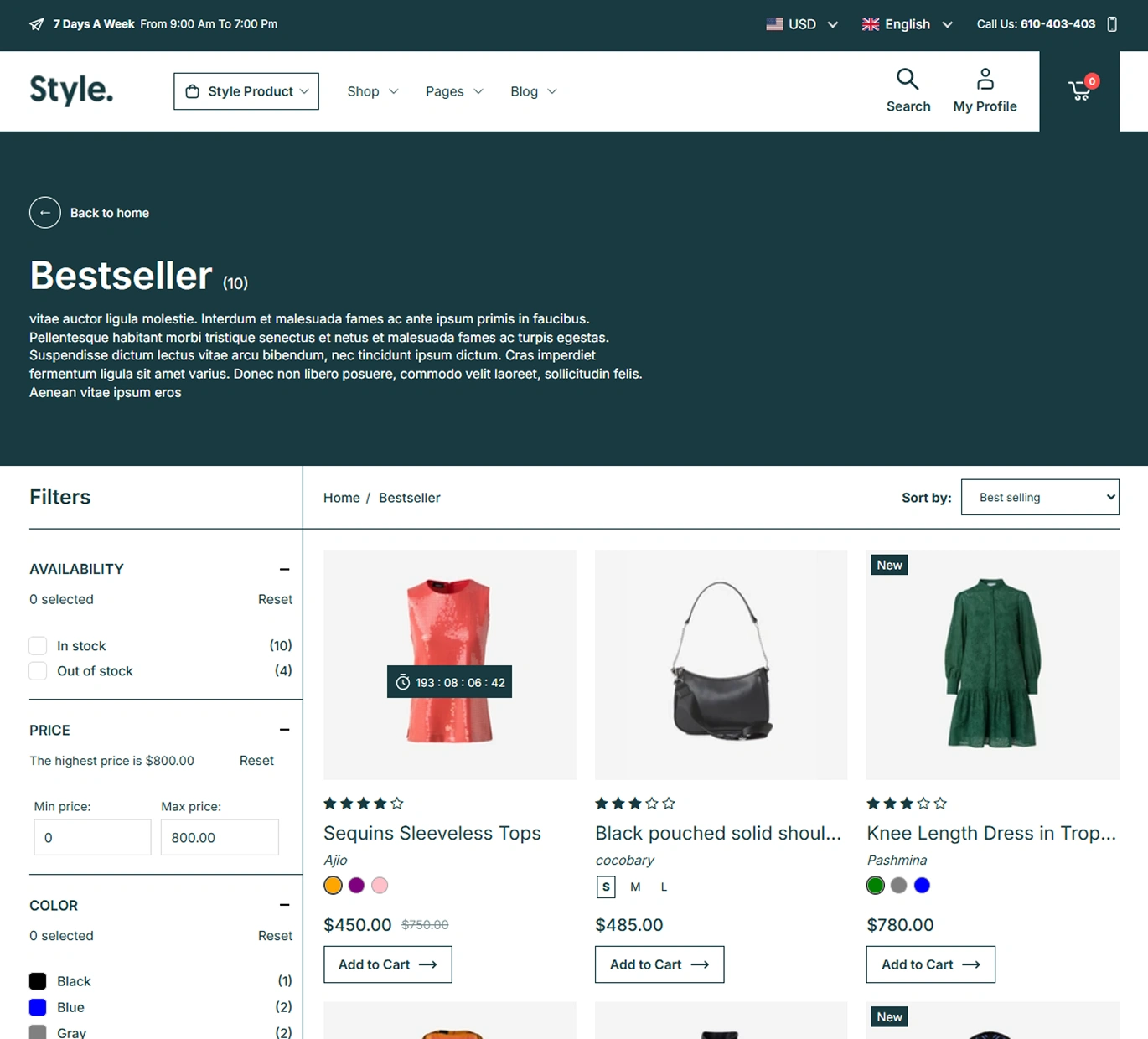 Style Shopify Theme - WorkDo