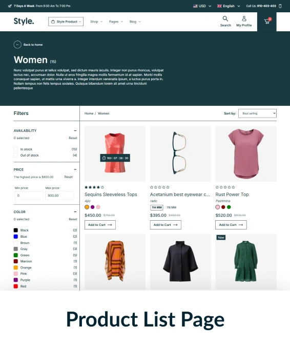 Style Shopify Theme
