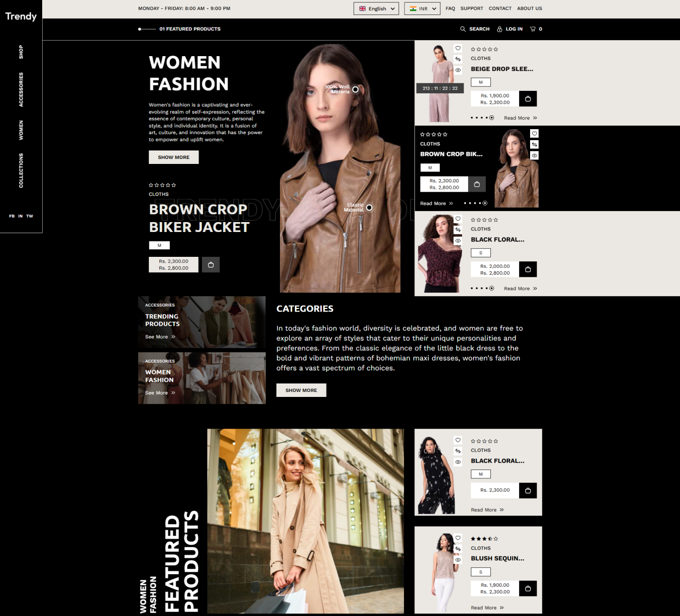 Trendy Shopify Theme - WorkDo
