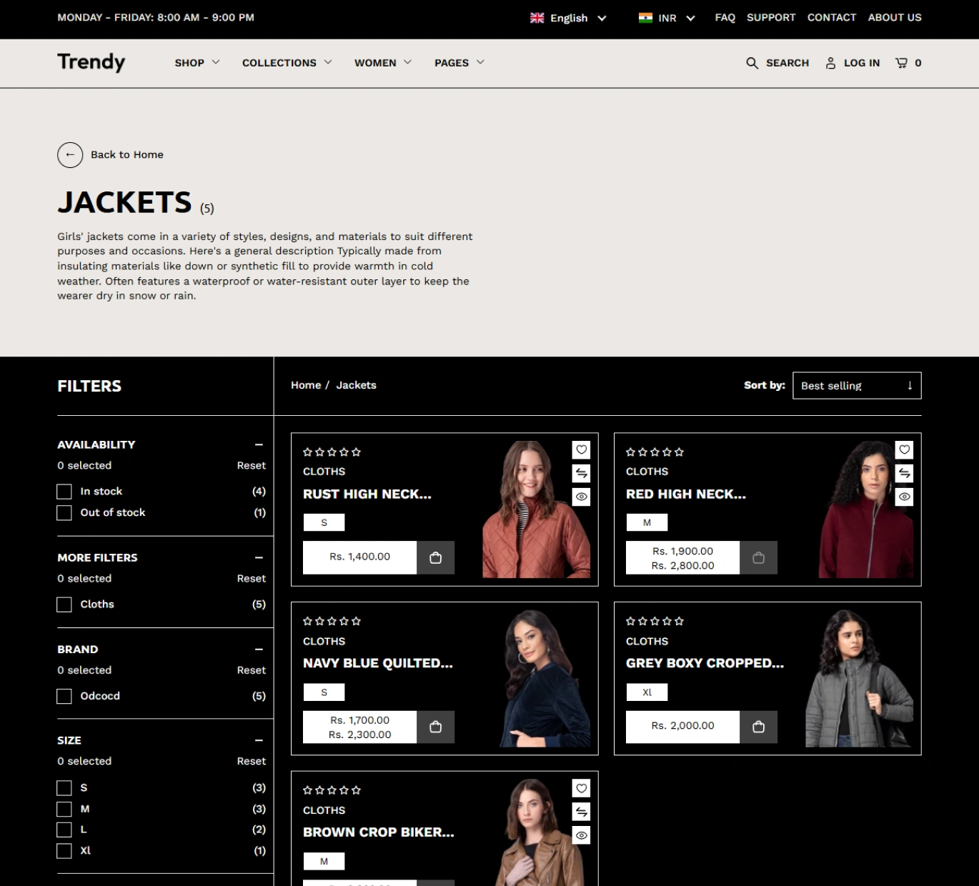 Trendy Shopify Theme - WorkDo