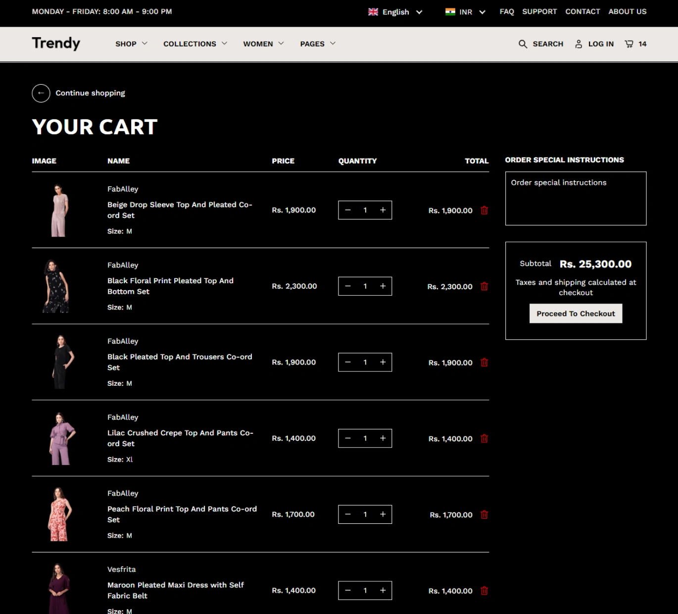 Trendy Shopify Theme - WorkDo