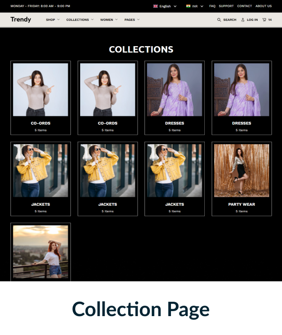 Trendy Shopify Theme