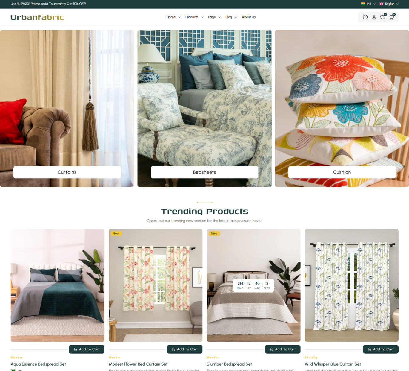 Urbanfabric Shopify Theme - WorkDo