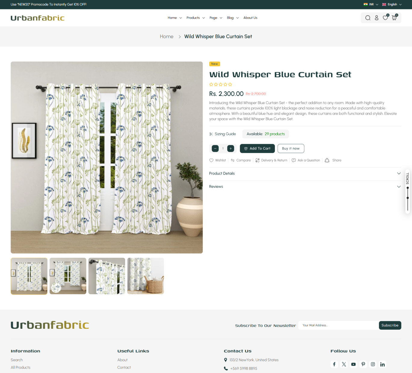 Urbanfabric Shopify Theme - WorkDo