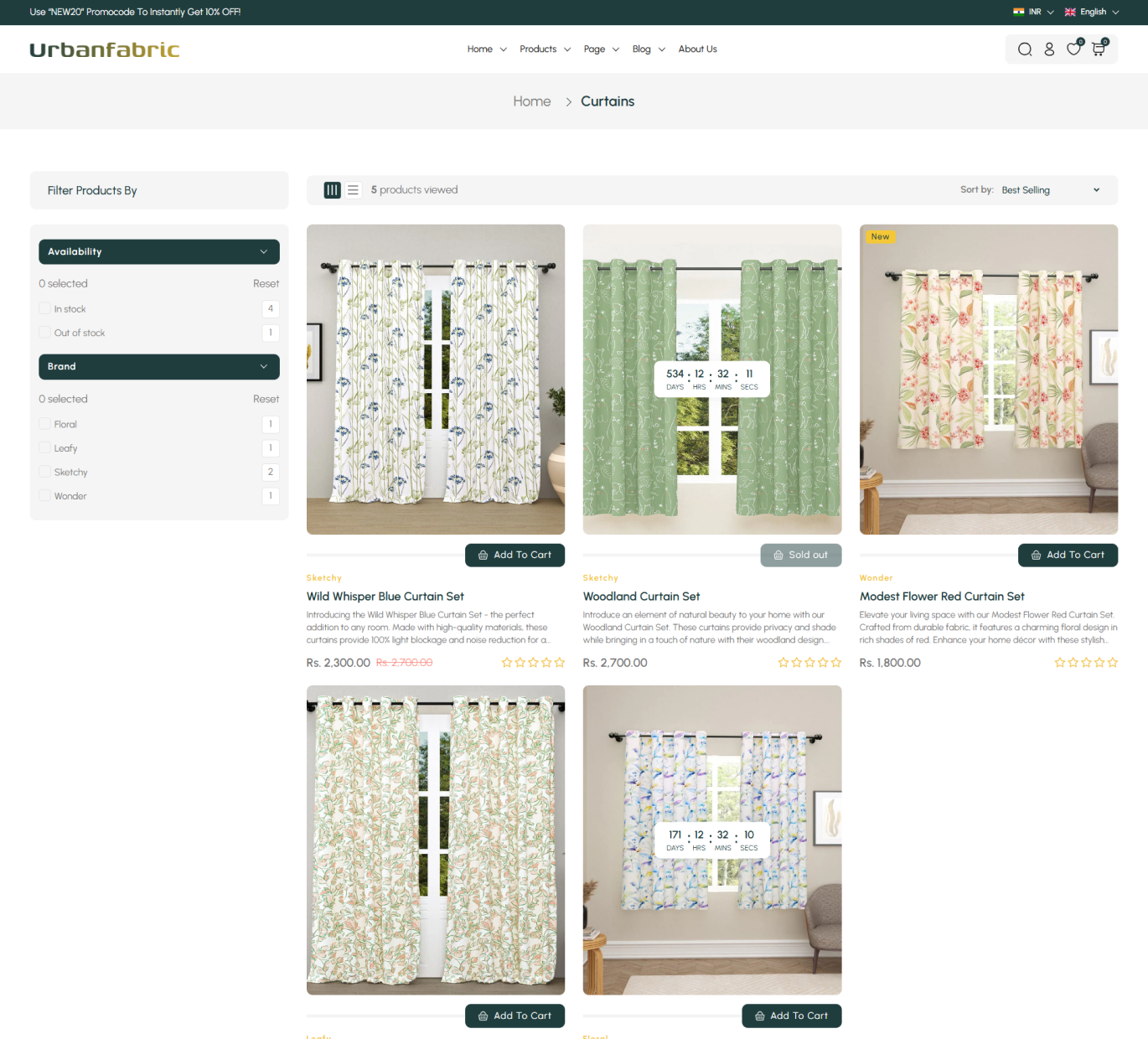 Urbanfabric Shopify Theme - WorkDo