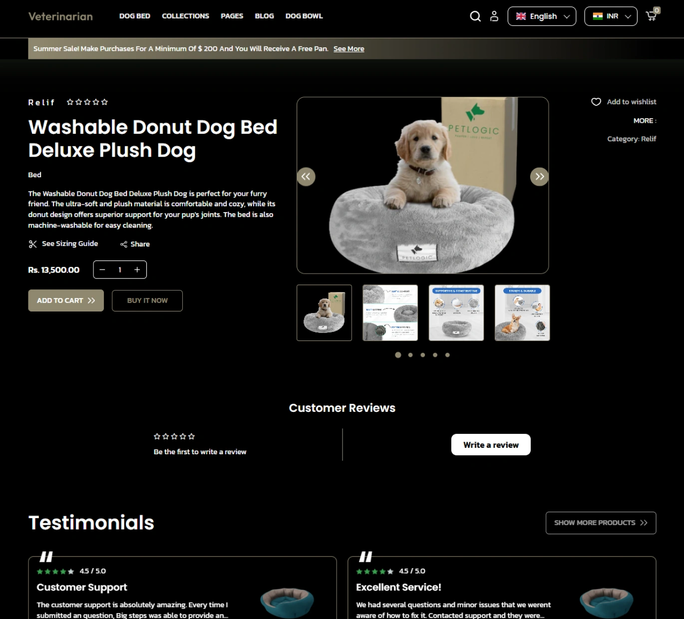 Veterinarian Shopify Theme - WorkDo