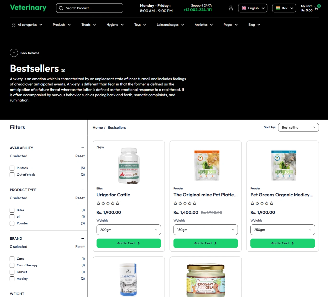 Veterinary Shopify Theme - WorkDo