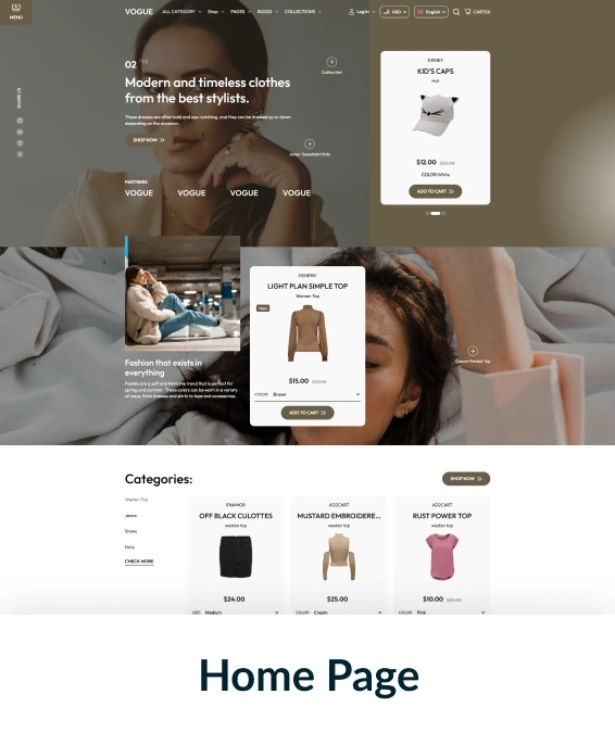 Vogue Shopify Theme
