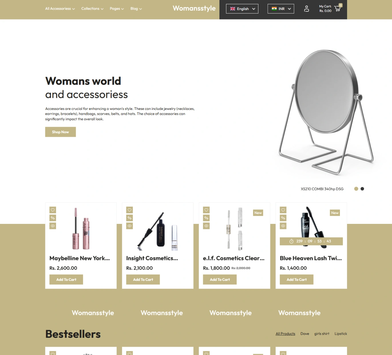Womansstyle Shopify Theme - WorkDo