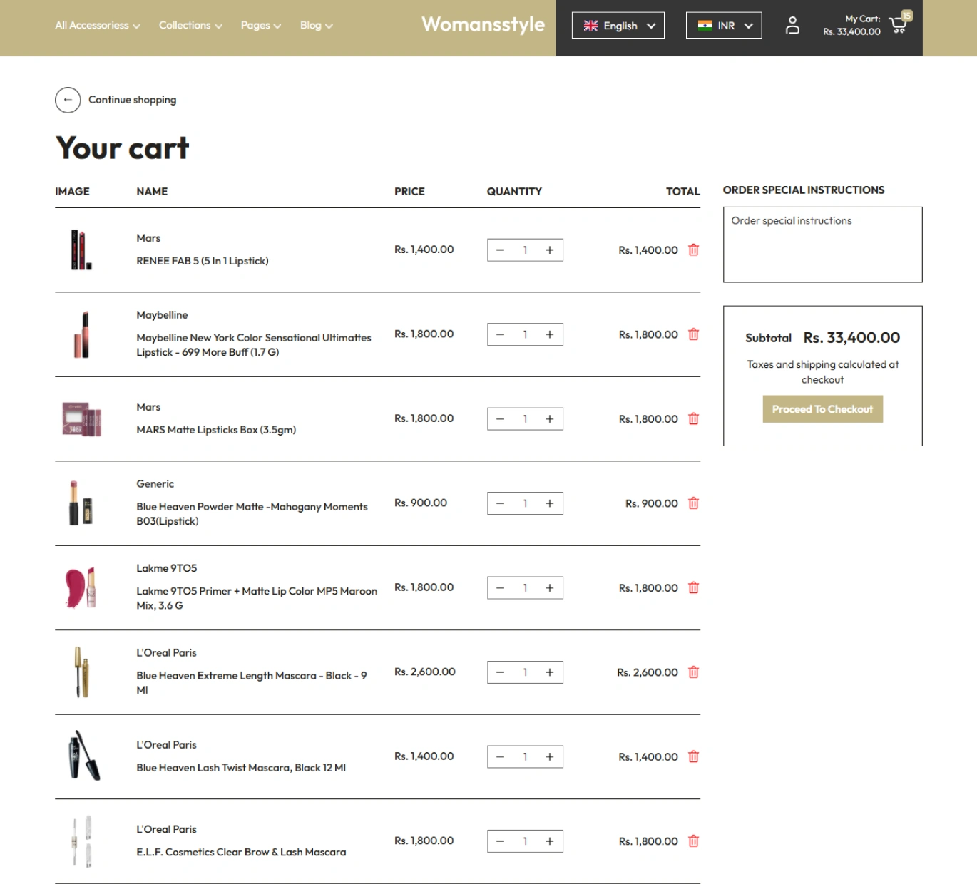 Womansstyle Shopify Theme - WorkDo