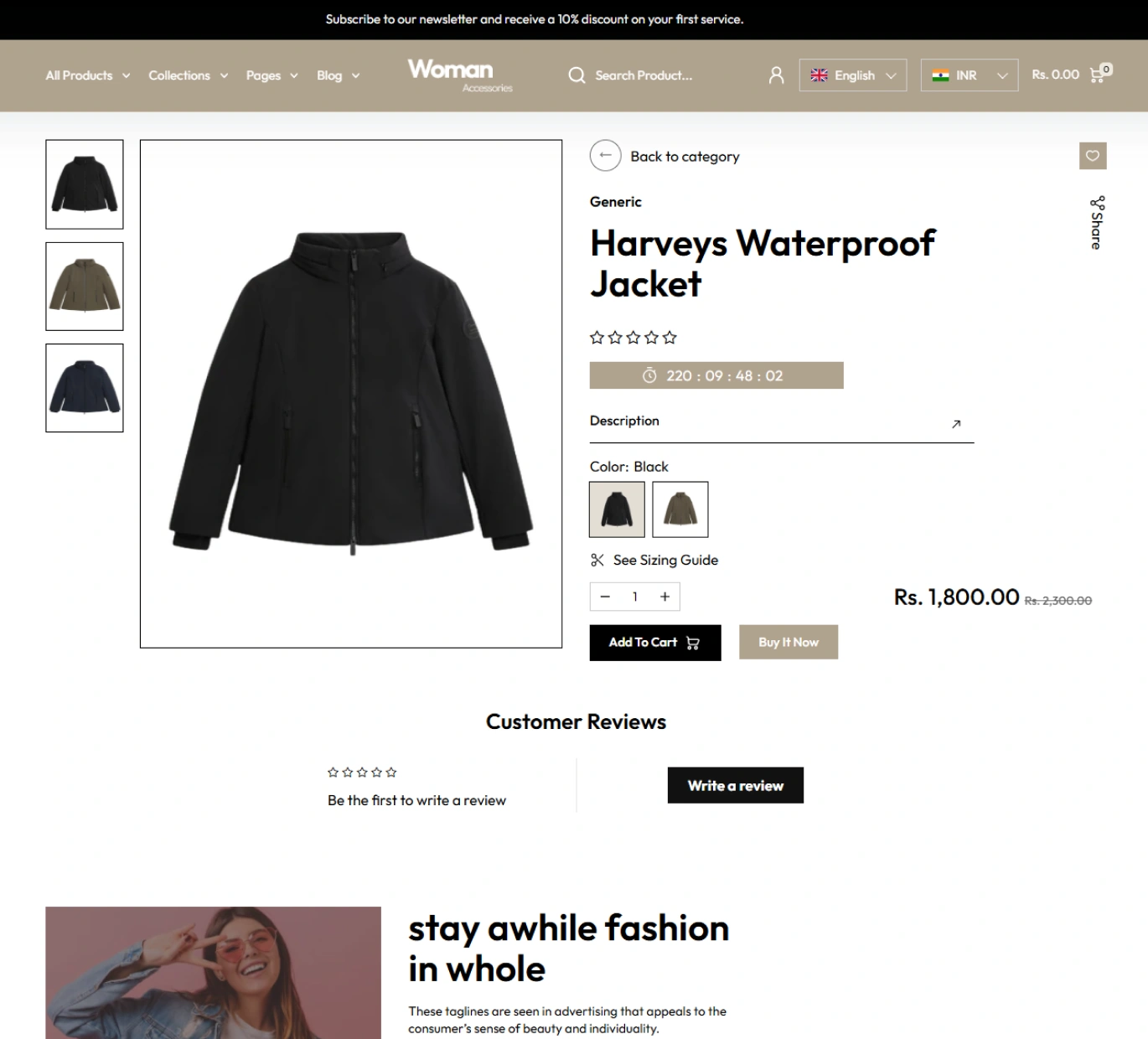 Women Accessories Shopify Theme - WorkDo