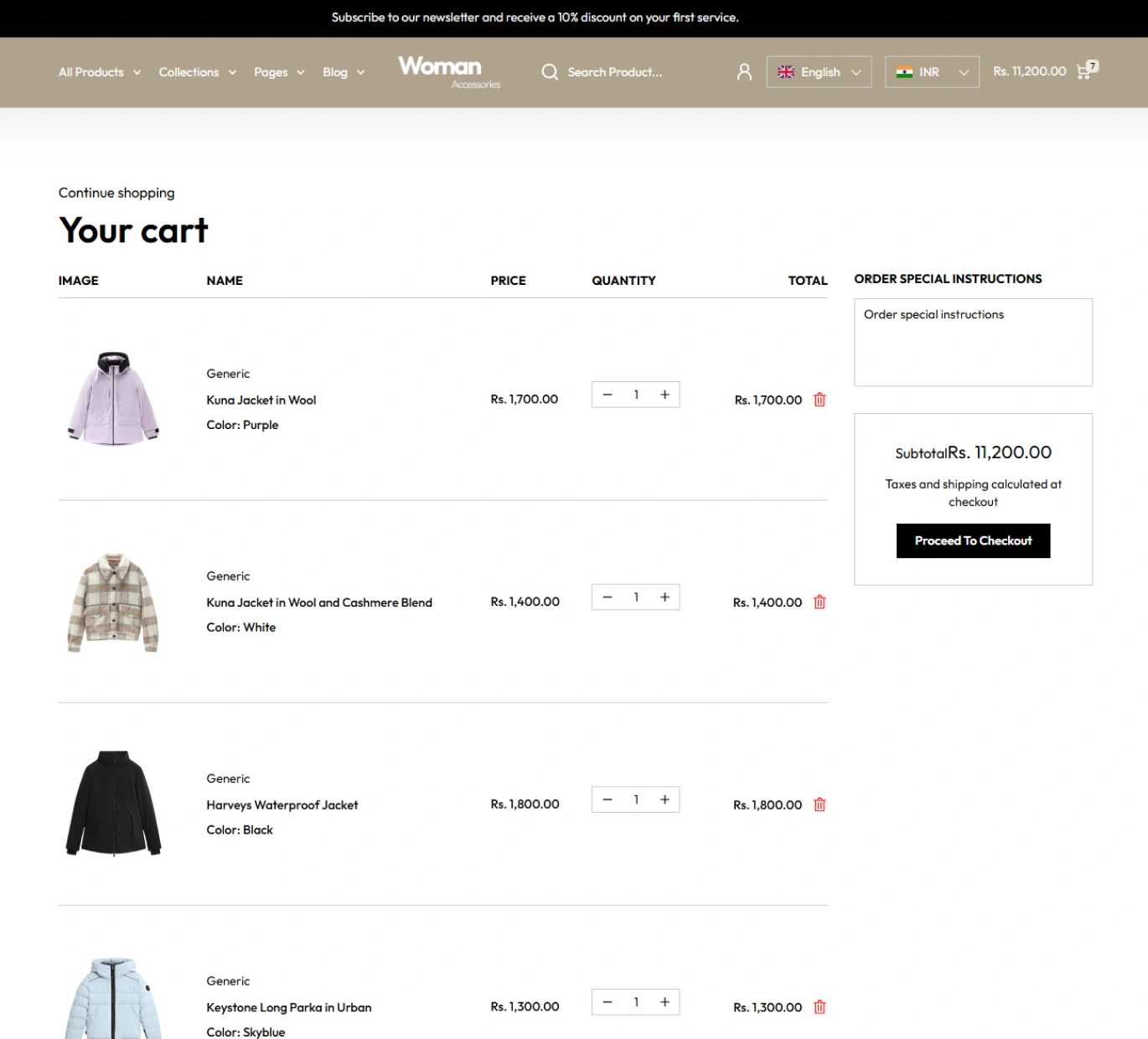 Women Accessories Shopify Theme - WorkDo