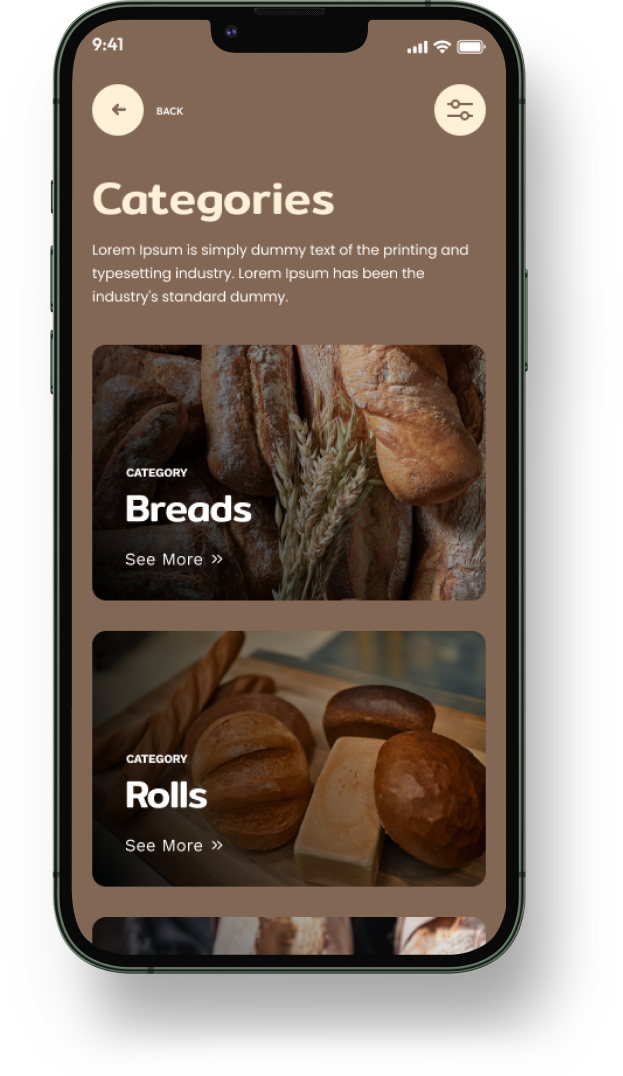 Bake Store – Mobile Apps for eCommerceGo SaaS