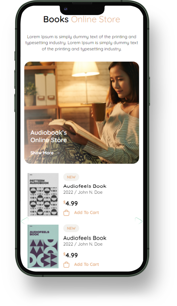 Books – Mobile Apps for eCommerceGo SaaS