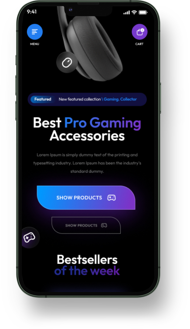 Gaming – Mobile Apps for eCommerceGo SaaS