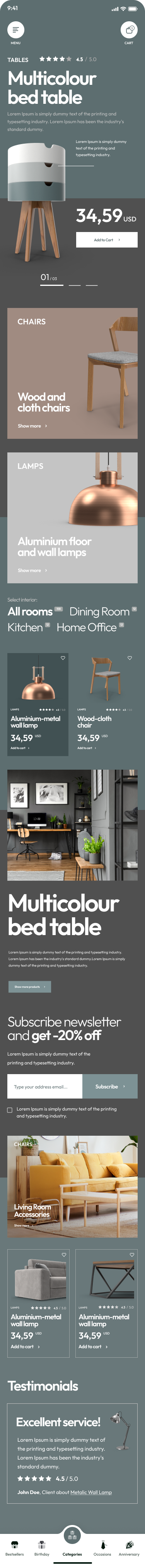 Home Decor – Mobile Apps for eCommerceGo SaaS
