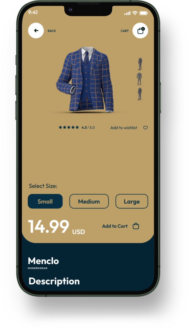 Mens Only – Mobile Apps for eCommerceGo SaaS