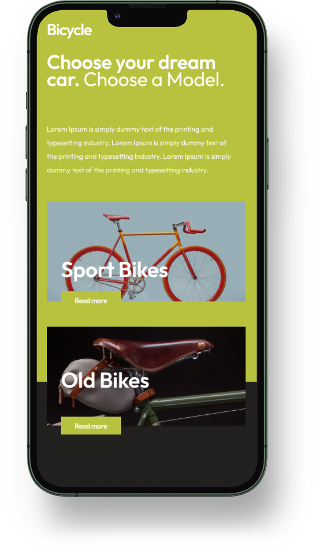 Two Wheeler – Mobile Apps for eCommerceGo SaaS