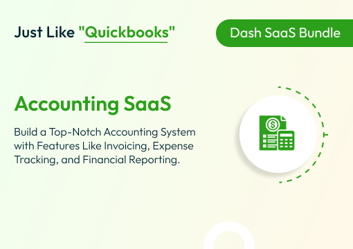 Accounting SaaS – Dash SaaS Bundle