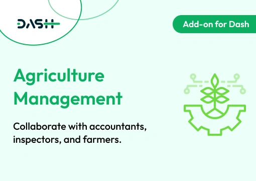 Agriculture Management – Dash SaaS Add-On