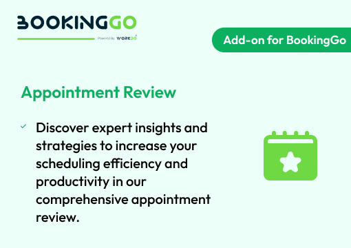 Appointment Review – BookingGo SaaS Add-on