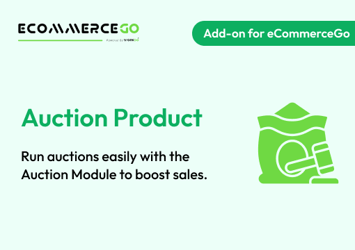 Auction Product – eCommerceGo Add-on