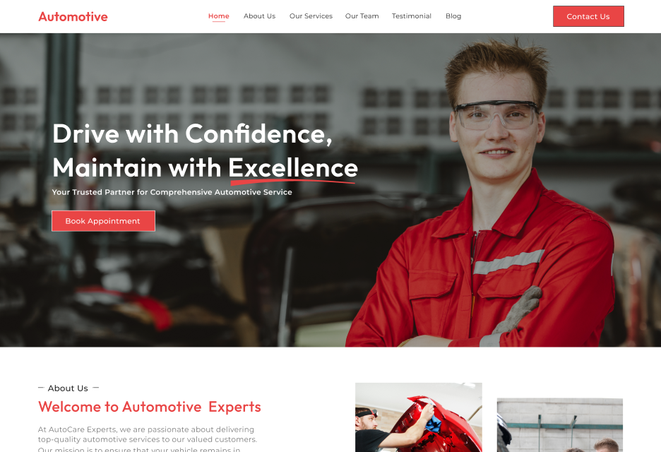 Automotive Services – BookingGo SaaS Add-on