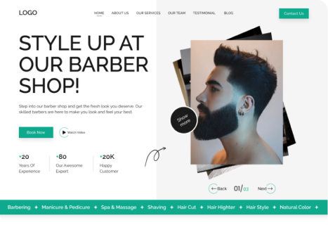 Barber – BookingGo SaaS Add-on