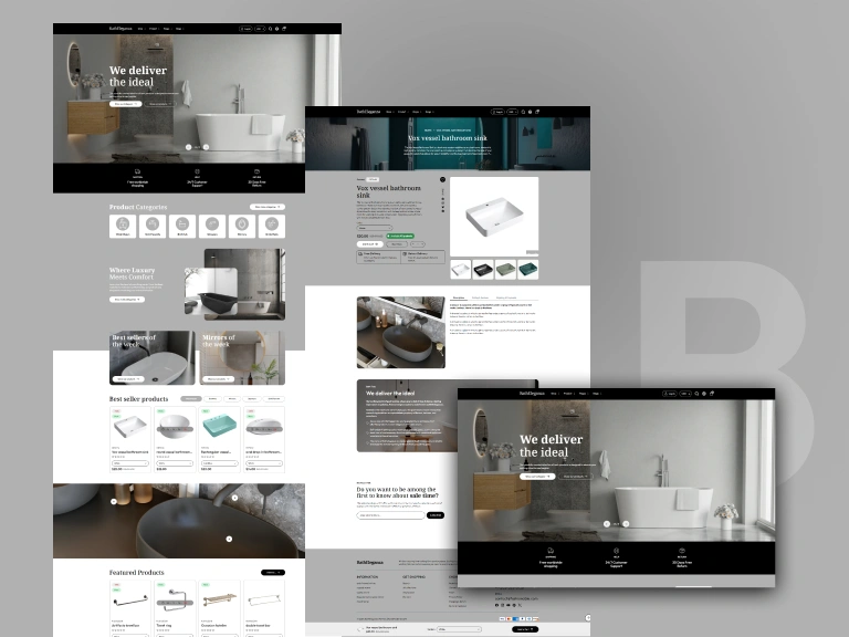 Bath eleganza Shopify Theme