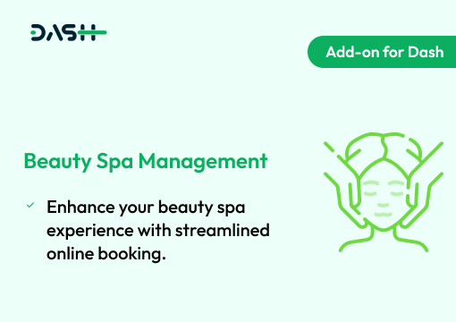 Beauty Spa Management – Dash SaaS Add-on