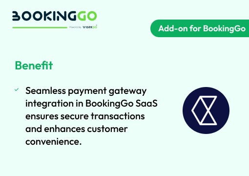 Benefit – BookingGo SaaS Add-on