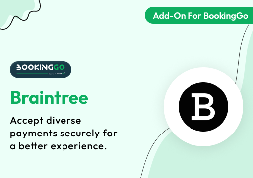 Braintree – BookingGo SaaS Add-On