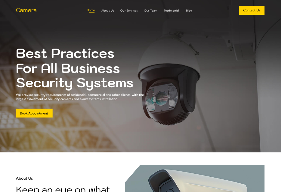 Camera Services – BookingGo SaaS Add-on