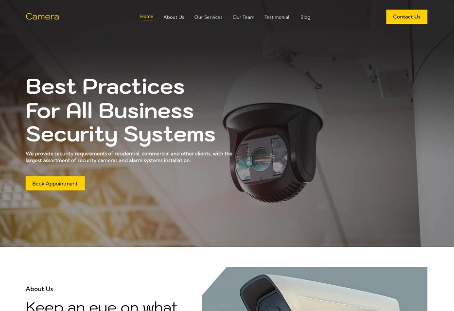 Camera Services – Bookinggo Saas Add-On