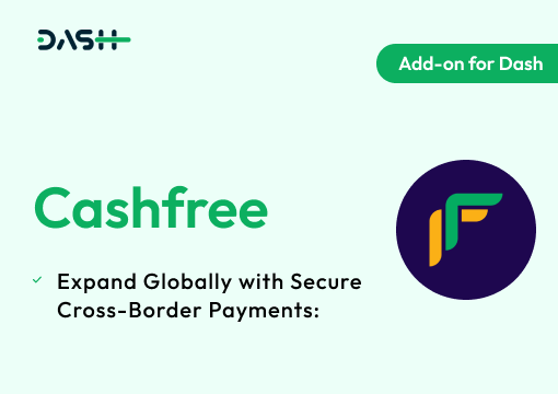 Cashfree – Dash SaaS Add-on