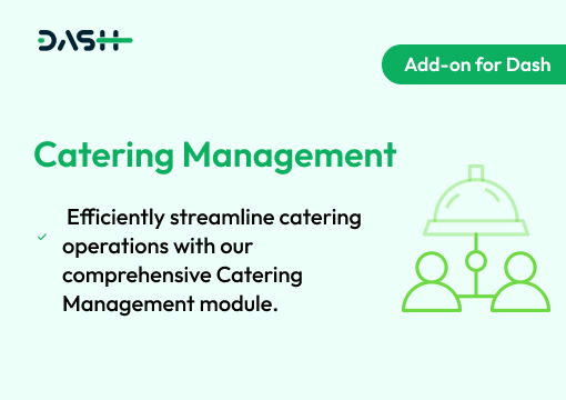 Catering Management – Dash SaaS Add-on