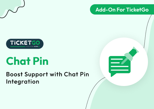 Chat Pin – TicketGo Add-on