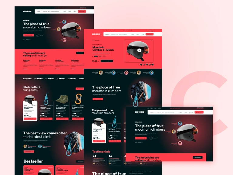 Climbing Shopify Theme