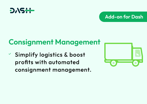 Consignment Management System – Dash SaaS Add-on