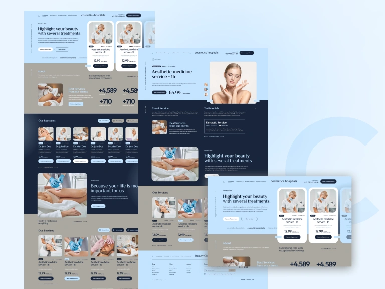 Cosmetics Hospitals Shopify Theme