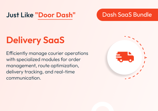 Delivery SaaS – Dash SaaS Bundle