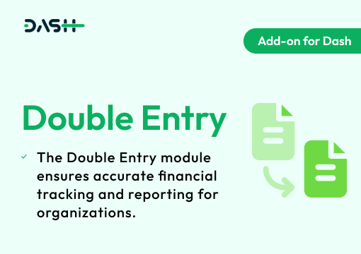 Double Entry – Dash SaaS Add-on