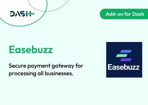 Easebuzz – Dash SaaS Add-On