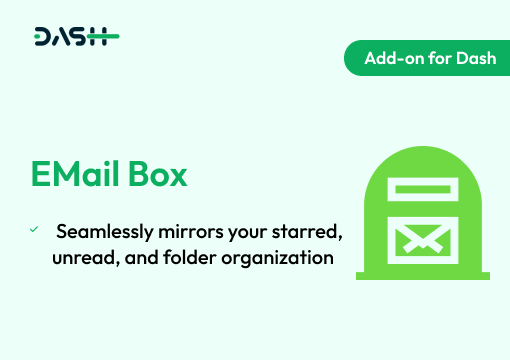 EMail Box – Dash SaaS Add-on